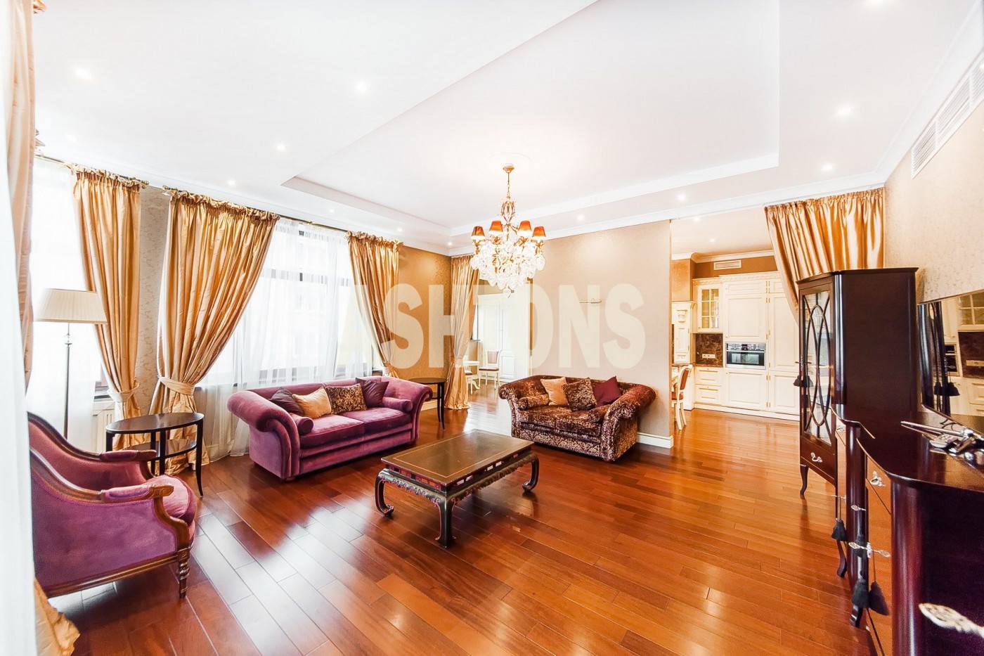 Elite apartment for rent at 52A Ozerkovskaya Embankment near metro station Paveletskaya by ASHTONS INTERNATIONAL REALTY