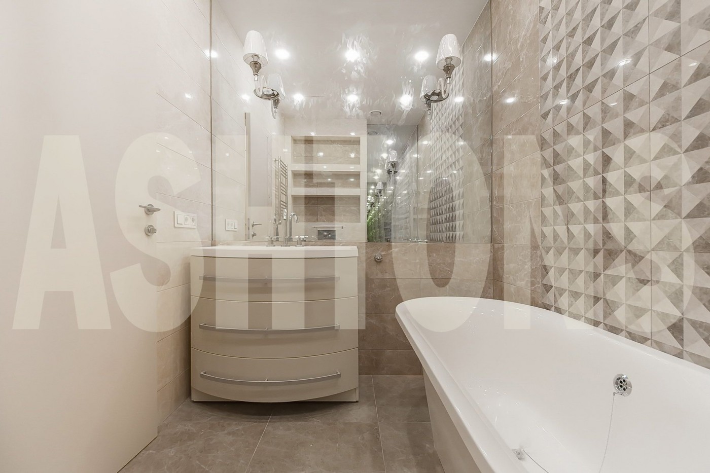 Apartment for rent in elite Residential Complex "Sytinsky" on Bogoslovsky Lane, building 12A at the Patriarch's Ponds by real estate agency ASHTONS INTERNATIONAL REALTY