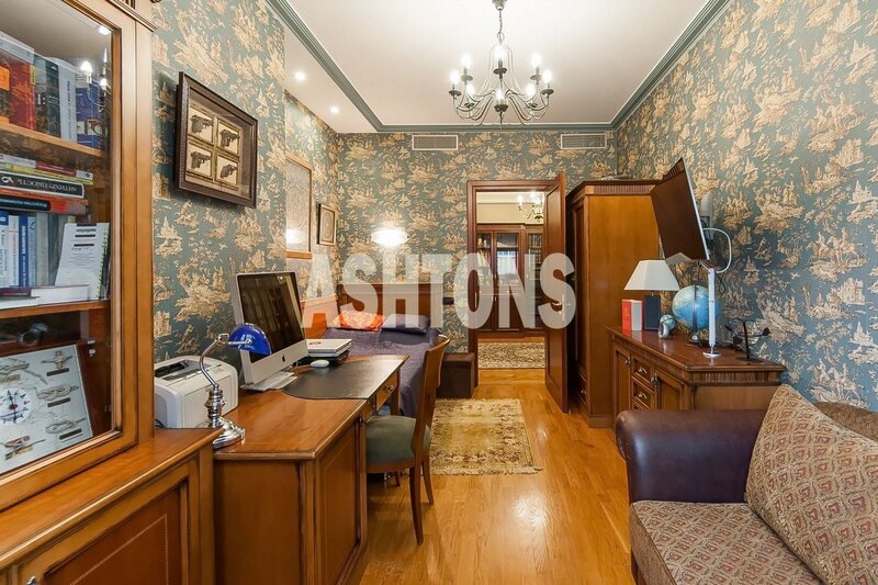 Three-Room Flat to Let on 1st Truzhenikovskiy, Khamovniki