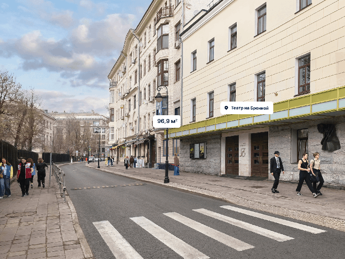 Аренда торгового помещение на Малой Бронной улице, Малая Бронная 4