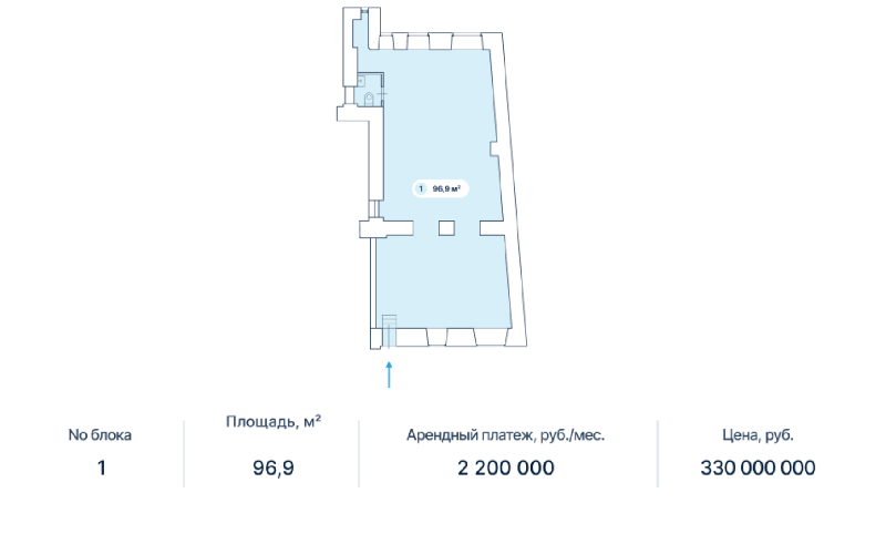 Аренда торгового помещение на Малой Бронной улице, Малая Бронная 4